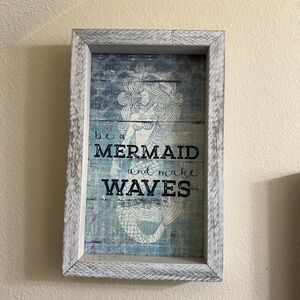 Three different forms of wall art